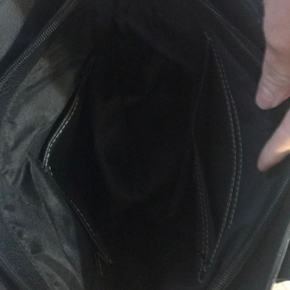 Rosette tweed shoulder bag - Picture 6 of 8